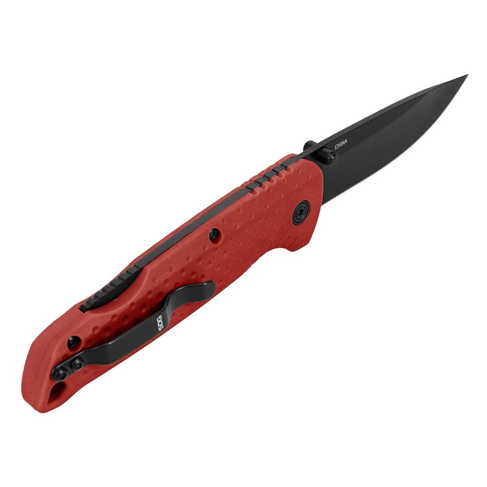 SOG ADVENTURER LB / 3.5'' BLADE / 5CR15MOV / RED + BLACK