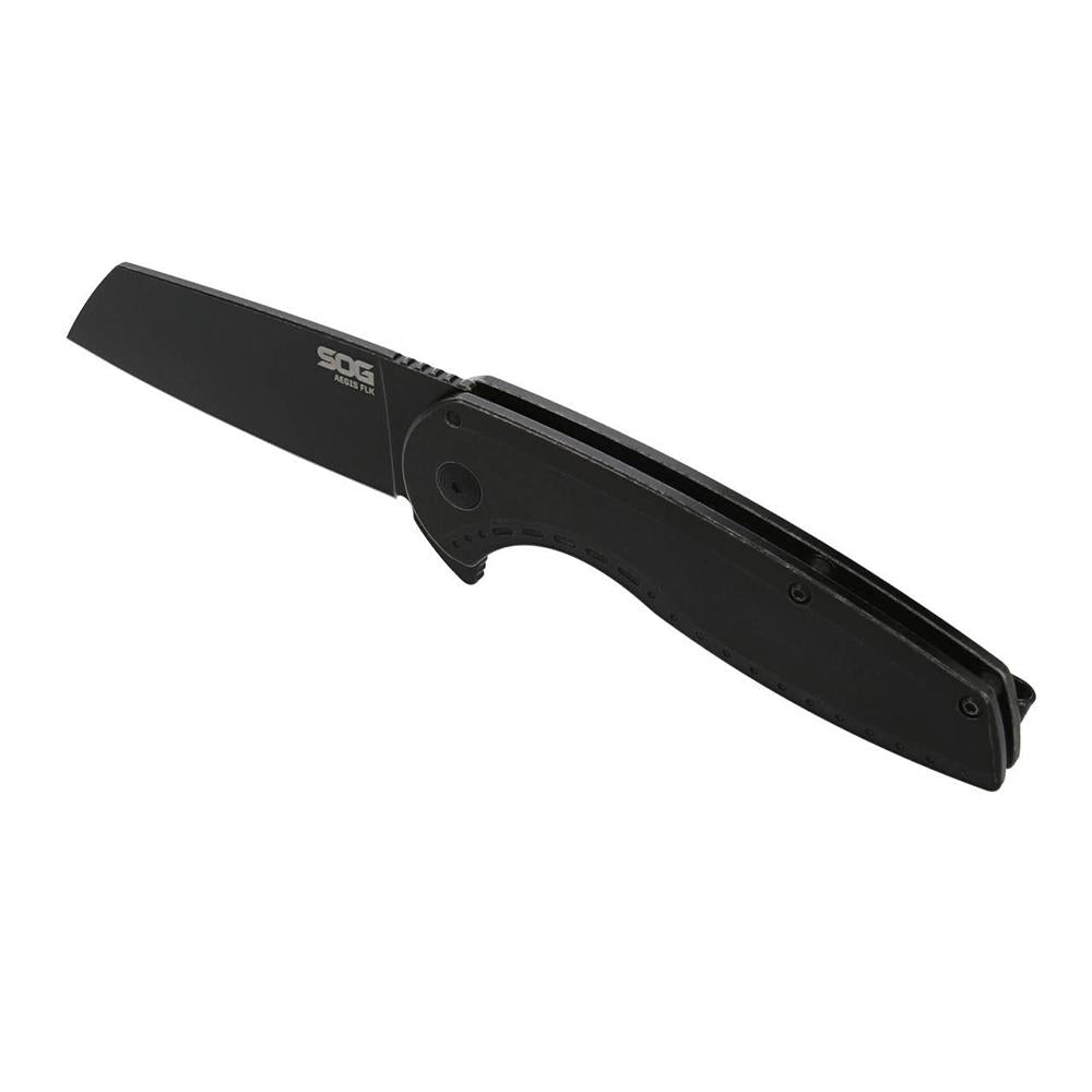 SOG AEGIS FLK 2.0 3.5'' WHARNCLIFFE BLADE BLISTER PACK BLACK PVD