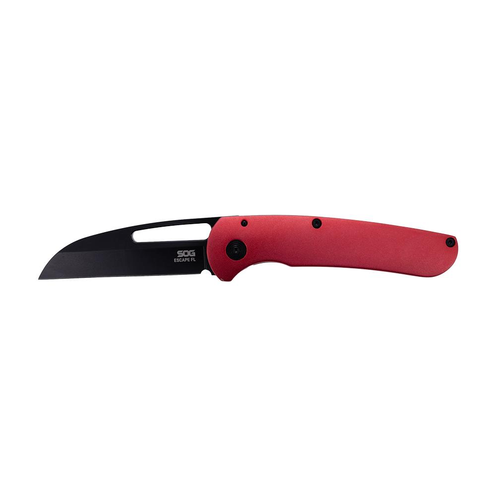 SOG ESCAPE FL 3'' BLADE BLISTER PACK RED + BLACK