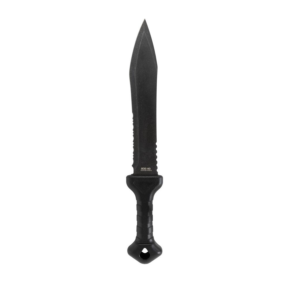 SOG PHANTOM STRIKE MACHETE II / HQ EDITION / 12.6'' BLACK STONEWASH BLADE