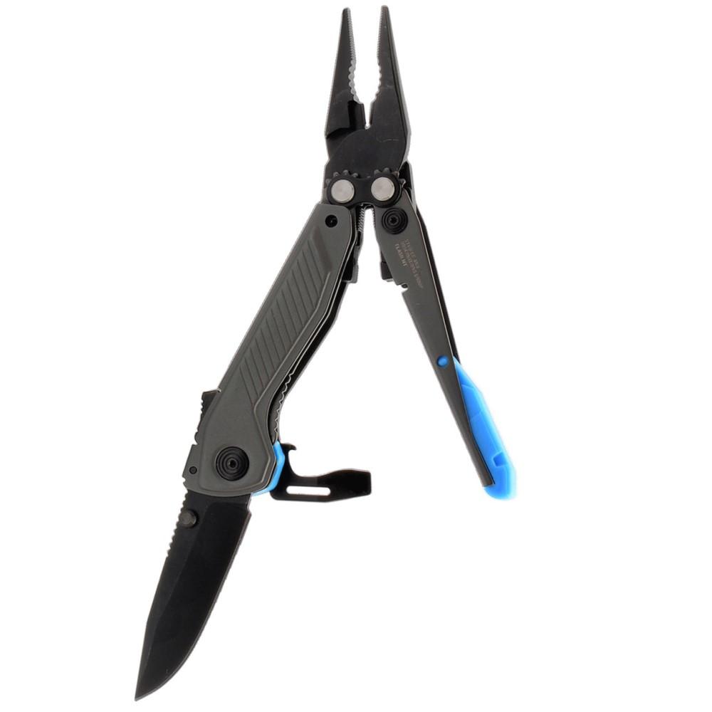 SOG FLASH MT - URBAN GRAY & CYAN MULTI-TOOL