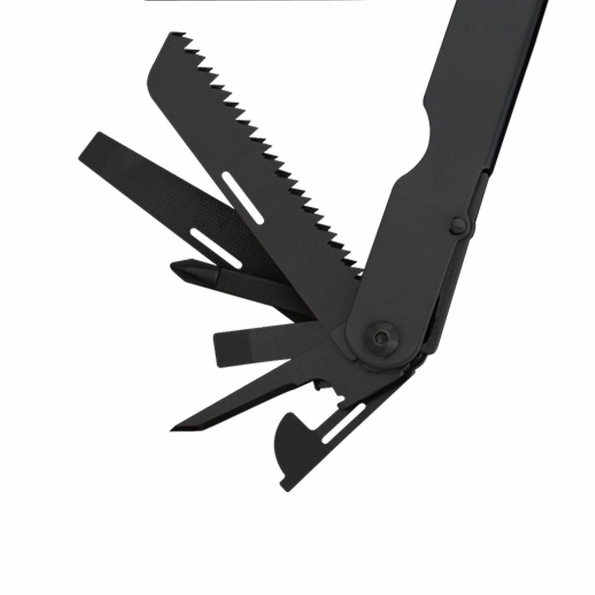POWERLOCK EOD with  V-CUTTER - BLACK OXIDE - NYLON SHEATH