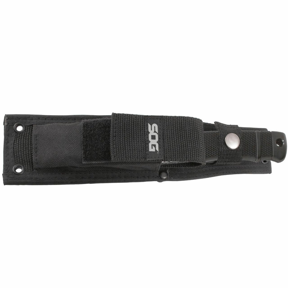 SEAL PUP ELITE - NYLON SHEATH - BLACK TINI- STRAIGHT EDGE