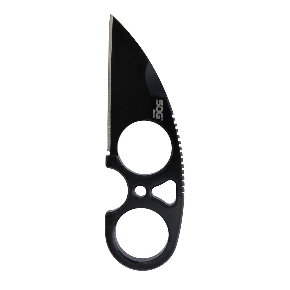 SOG SNARL BLACKOUT 2.3'' SHEEPSFOOT BLADE BLISTER PACK