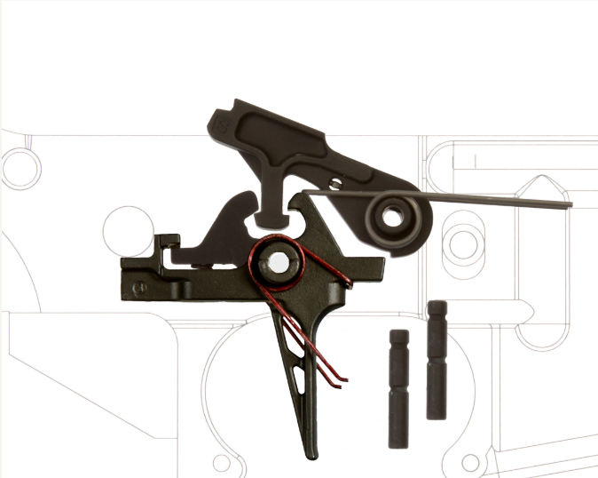 SCHMID Inside 2-Stage Flat Face - DLC - FCG "4.5 Lbs"