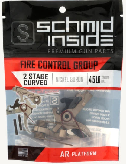 SCHMID Inside 2-Stage Nickel Boron AR-15 Fire Control Group