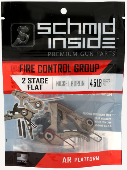 SCHMID Inside 2-Stage Nickel Boron AR-15 Fire Control Group