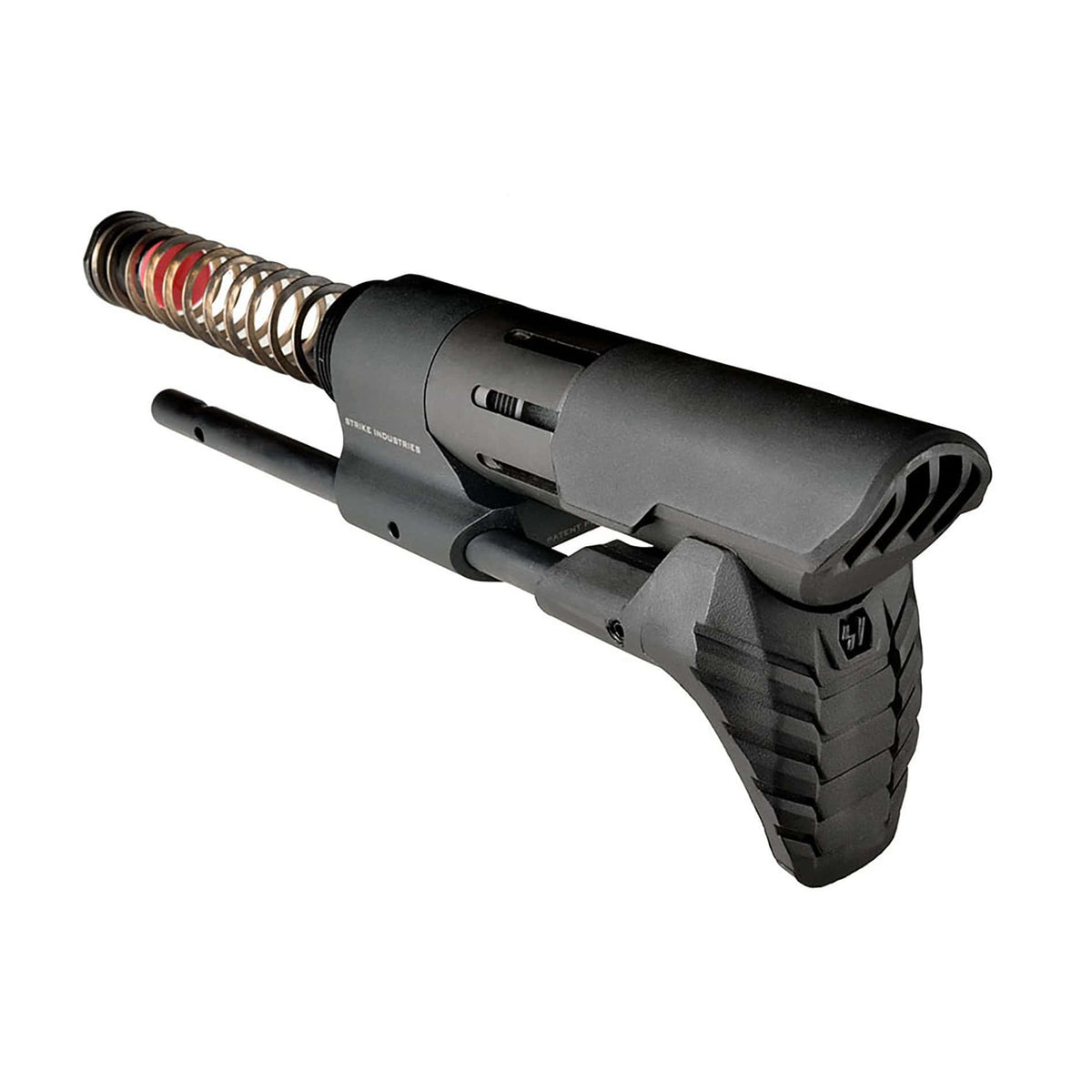 Open Box Return - Strike Industries PDW Stock with Buffer Assembly for AR-15 - Black