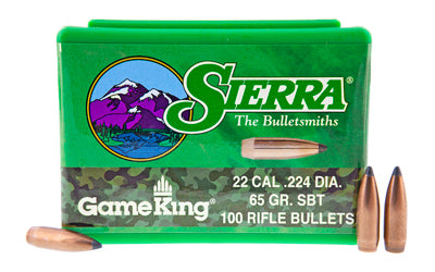 SIERRA GAMEKING .224 65GR 100CT
