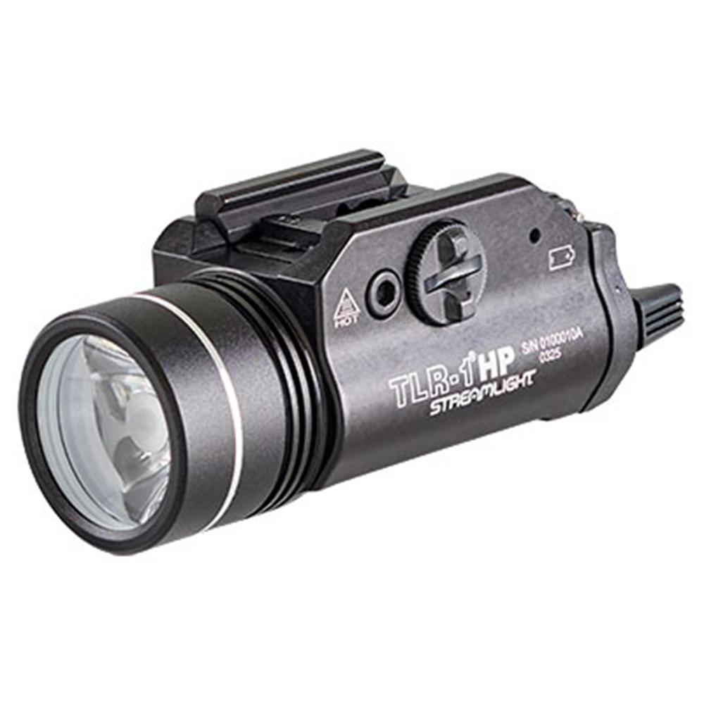 Streamlight TLR-1 HP w/rail locating keys & (2) CR123A lithium battery Blk