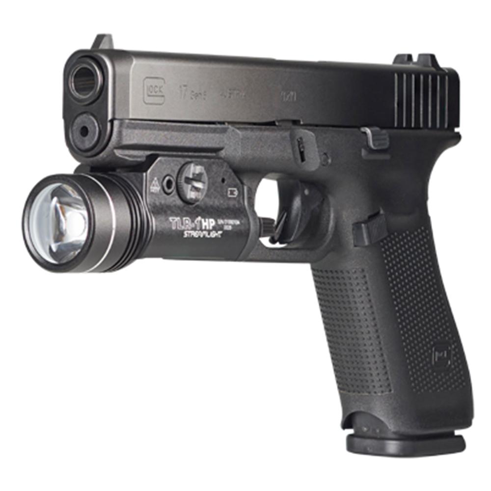Streamlight TLR-1 HP w/rail locating keys & (2) CR123A lithium battery Blk