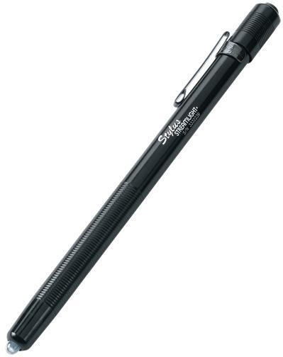 STYLUS 3-CELL BLACK W/GREEN LED