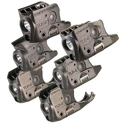 TLR-6 GL 43X/48 RAIL white LED and red laser - Black
