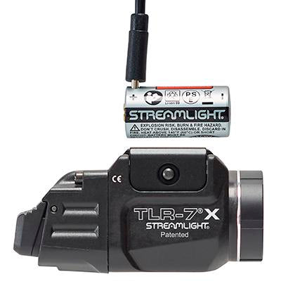 TLR-7 X USB Incl key kit/high/low paddle switch/recharge battery & USBC Blk