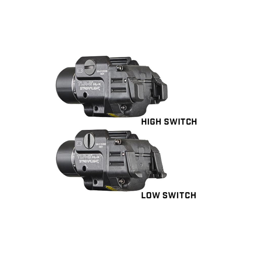 Streamlight TLR-8 HL-X USB w/high-low switch (1) SL-B9 battery pack USB
