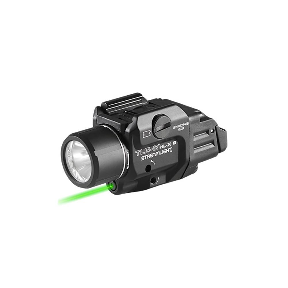 Streamlight TLR-8 HL-X G USB w/high-low switch (1) SL-B9 battery pack USB
