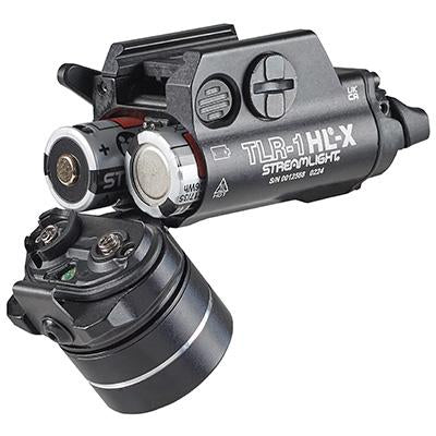 Streamlight TLR-1 HL-X includes rail locating keys & (2) CR123A Lithium Bat