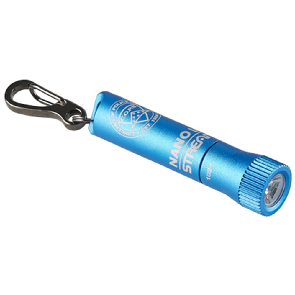 Streamlight Nano Light II w/(1) AAAA alkaline battery - Blue (C.O.P.S)