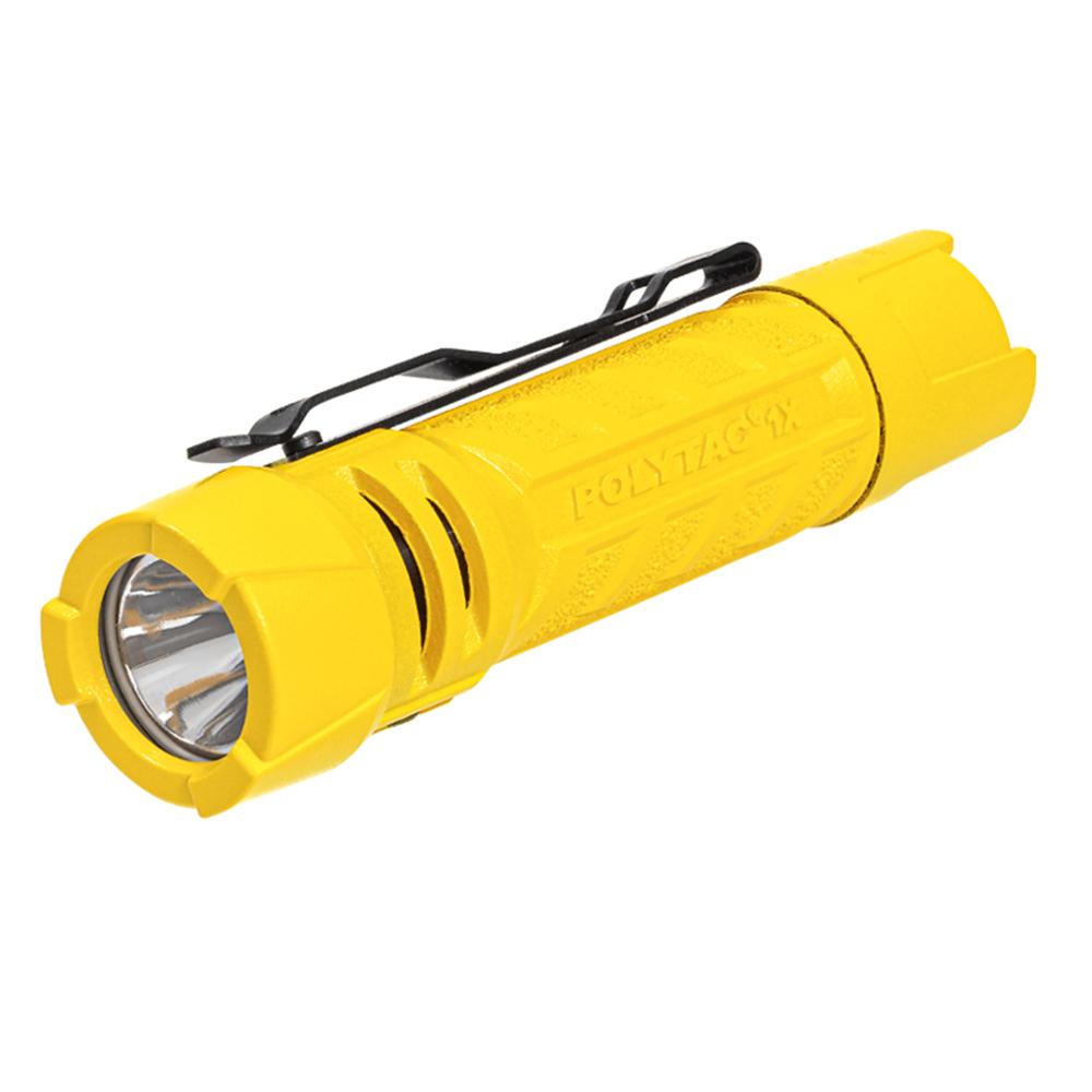 PolyTac 1X Ylw CR123A and AA Alk Batt Pck