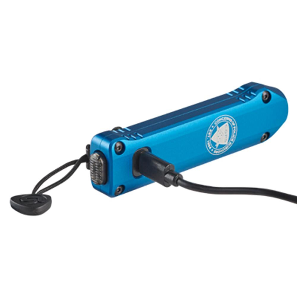 Streamlight Wedge XT w/USB-C cord and pocket lanyard - Blue (C.O.P.S)