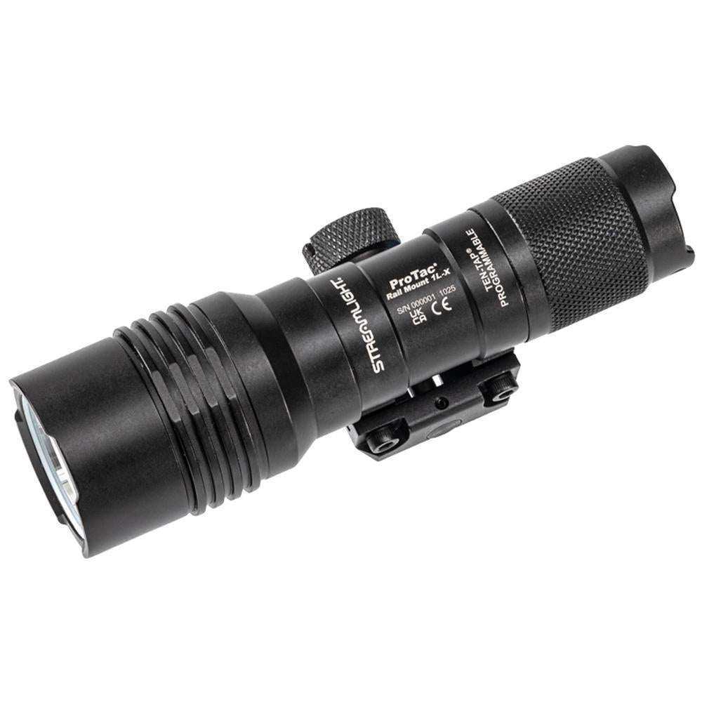 ProTac Rail Mount 1L-X Blk Inclds CR123A Batt Pck