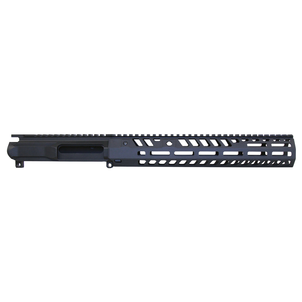 AR-15 Slabside Stripped Billet Upper Receiver With 12″ “Socom Series” Suppressor Compatible Handguard Set