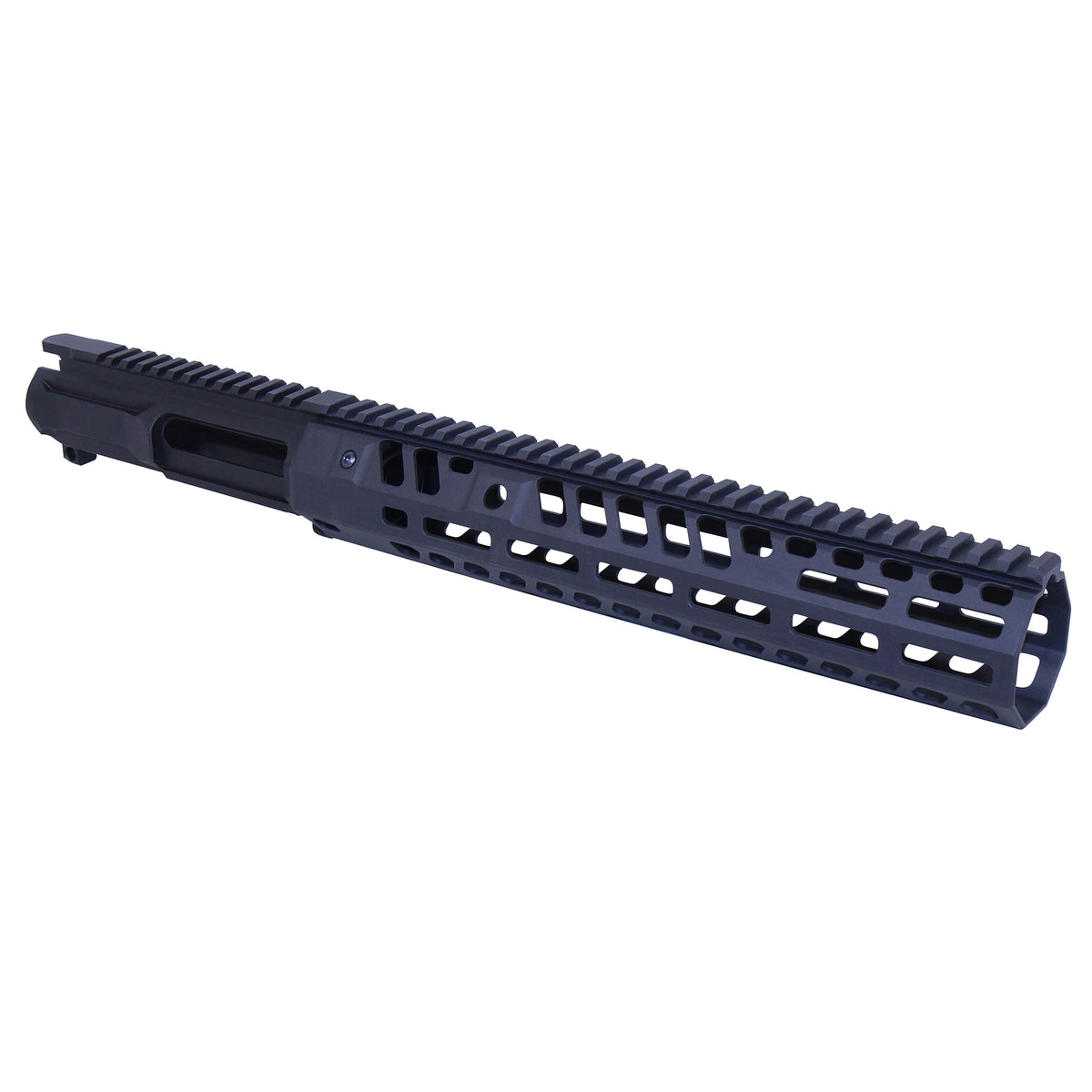 AR-15 Slabside Stripped Billet Upper Receiver With 12″ “Socom Series” Suppressor Compatible Handguard Set