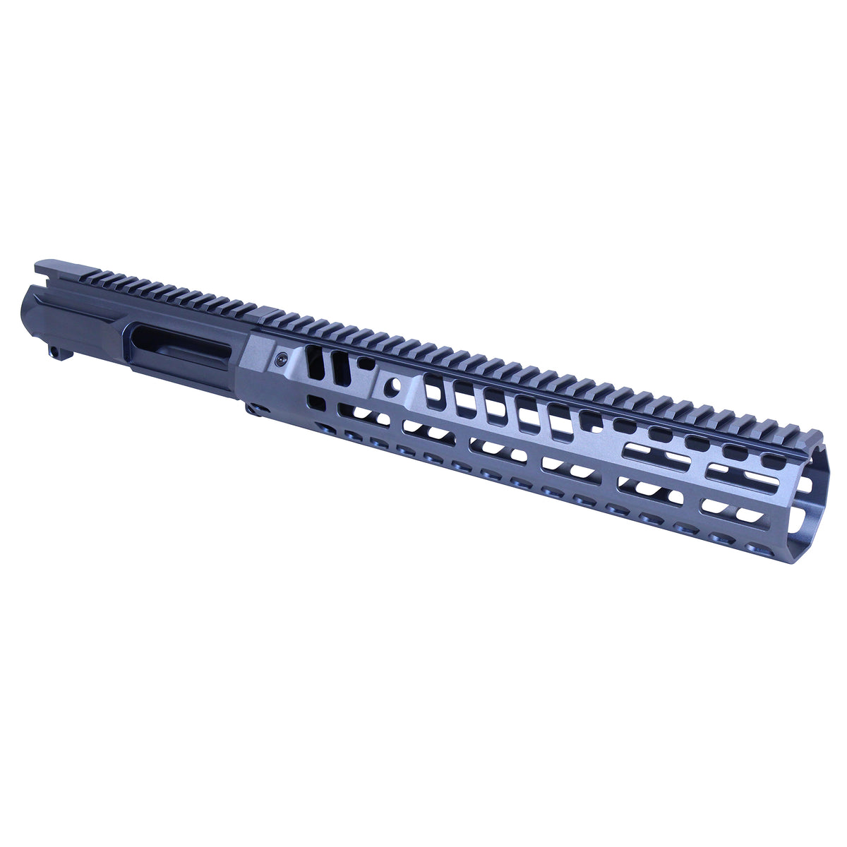 AR-15 Slabside Stripped Billet Upper Receiver With 12″ “Socom Series” Suppressor Compatible Handguard Set