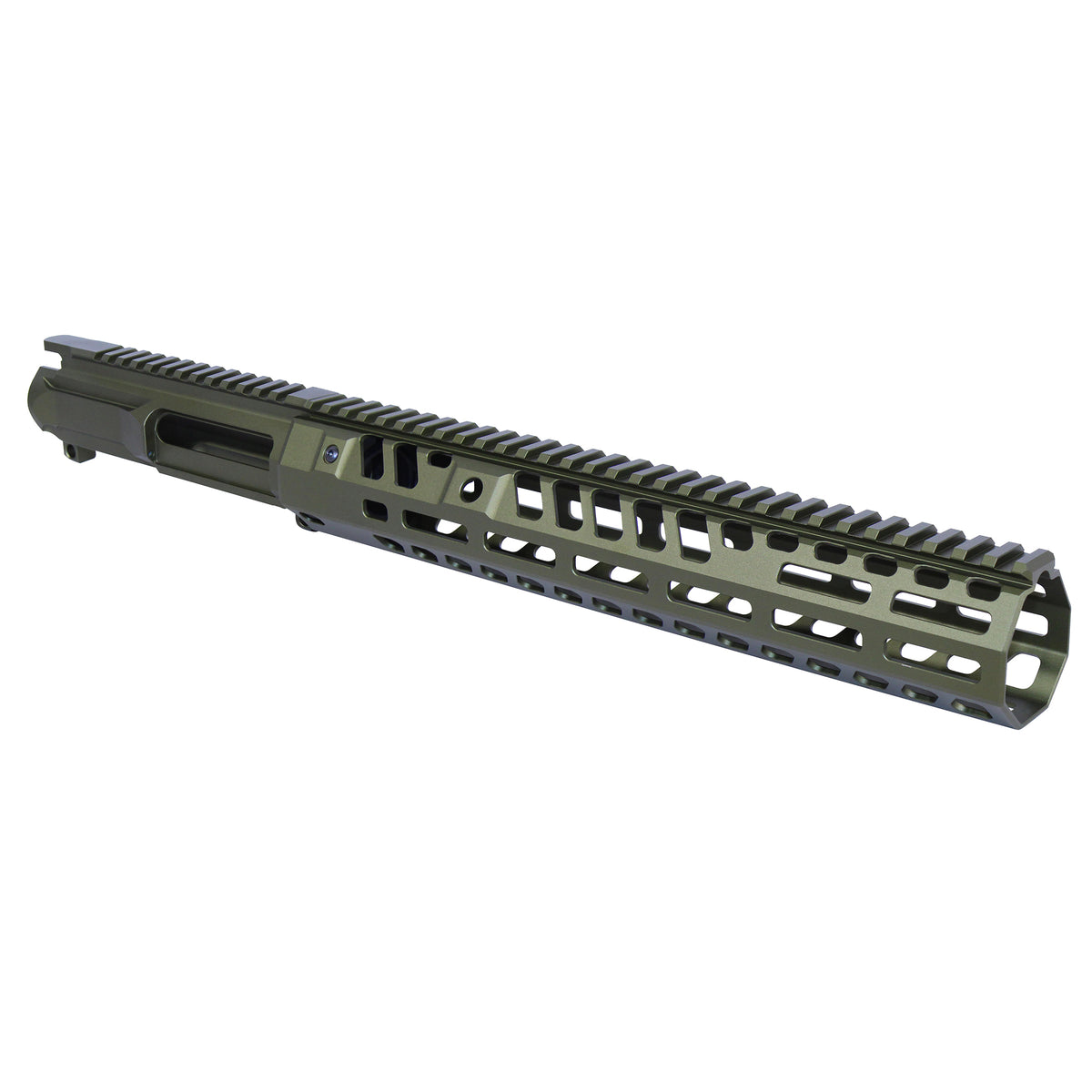 AR-15 Slabside Stripped Billet Upper Receiver With 12″ “Socom Series” Suppressor Compatible Handguard Set
