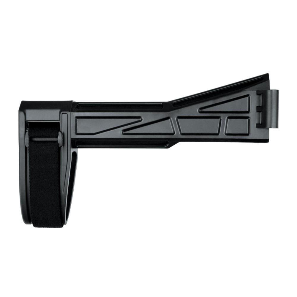 SBT2 SIDE FOLDING BRACE, BLK, SBT LOGO, FITS B&T APC + HK UMP