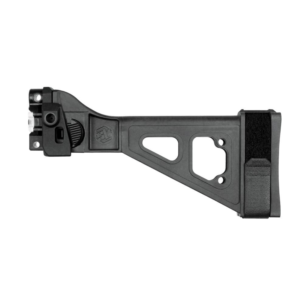 SBT5K SIDE FOLDING BRACE, BLK, POLY HOUSING, SBT LOGO, COMPLETE