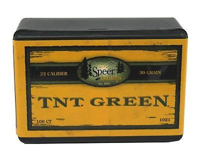 SPEER SP 22 CAL .224 30 GR TNT GREEN