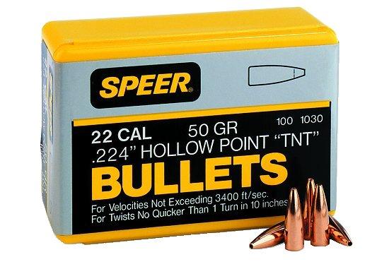 SPEER SP 22 CAL .224-50GR HP  TNT