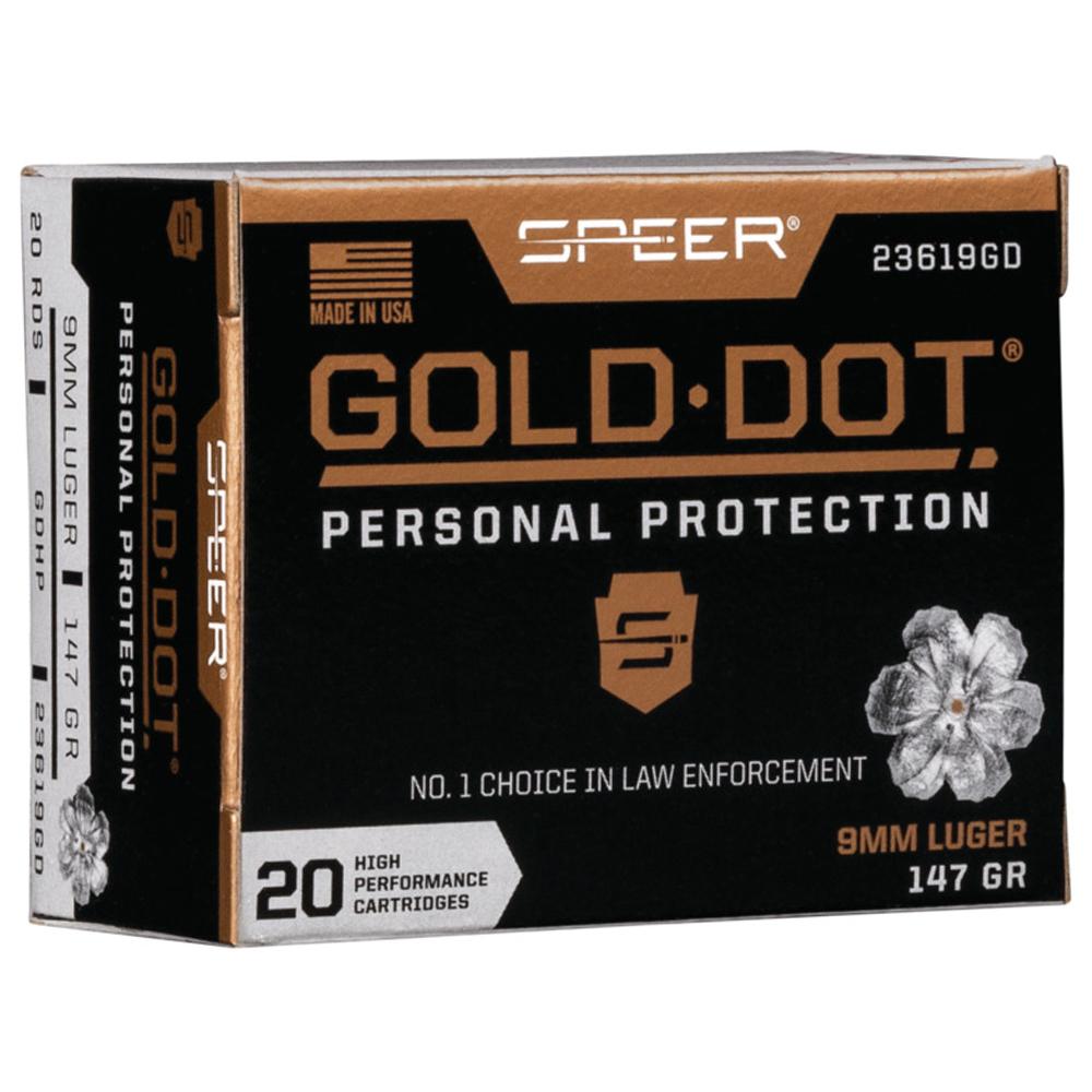 SPEER 9MM LUGER 147 GR HP 20rd