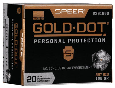 SPEER 357 SIG 125 GR HP 20rd