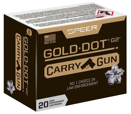SPEER SP 9MM LUGER 135GR GOLD DOT CARRY GUN HP 20RD