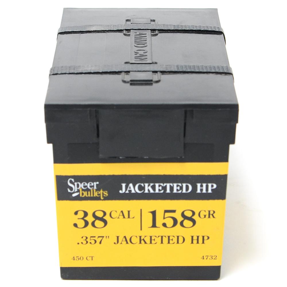 SPEER SP .38CAL 158GR JHP      450/BX