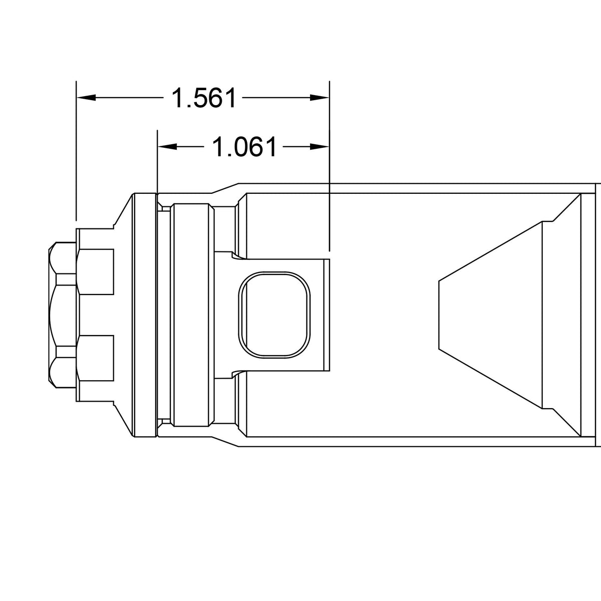 Rearden Manufacturing SPB Muzzle Brake - Plan B Suppressor Mount