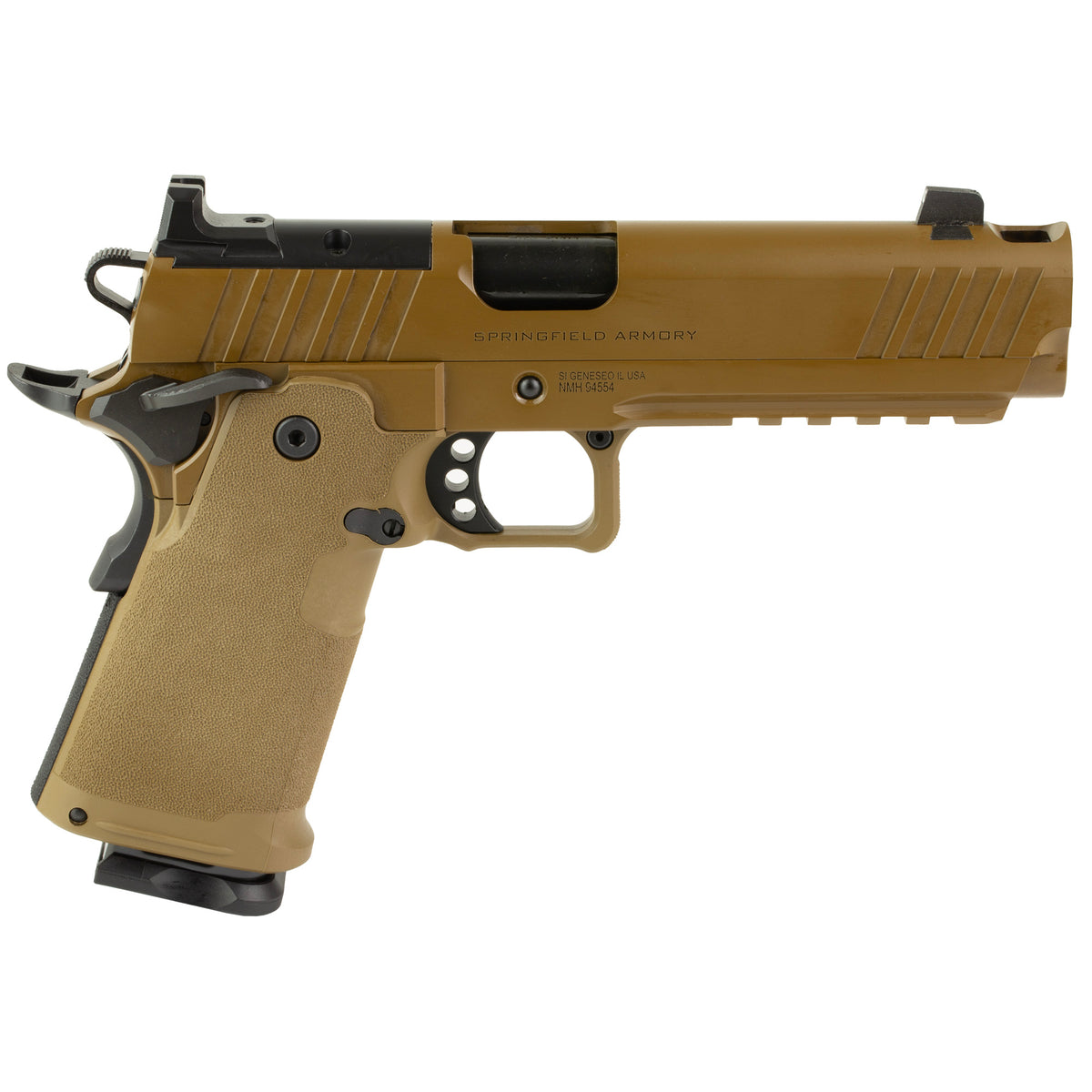 Springfield 1911 DS Prodigy Comp - 9MM 10rd (Cerakote Finish) [SPPH9119AOSCBLC-COMP]