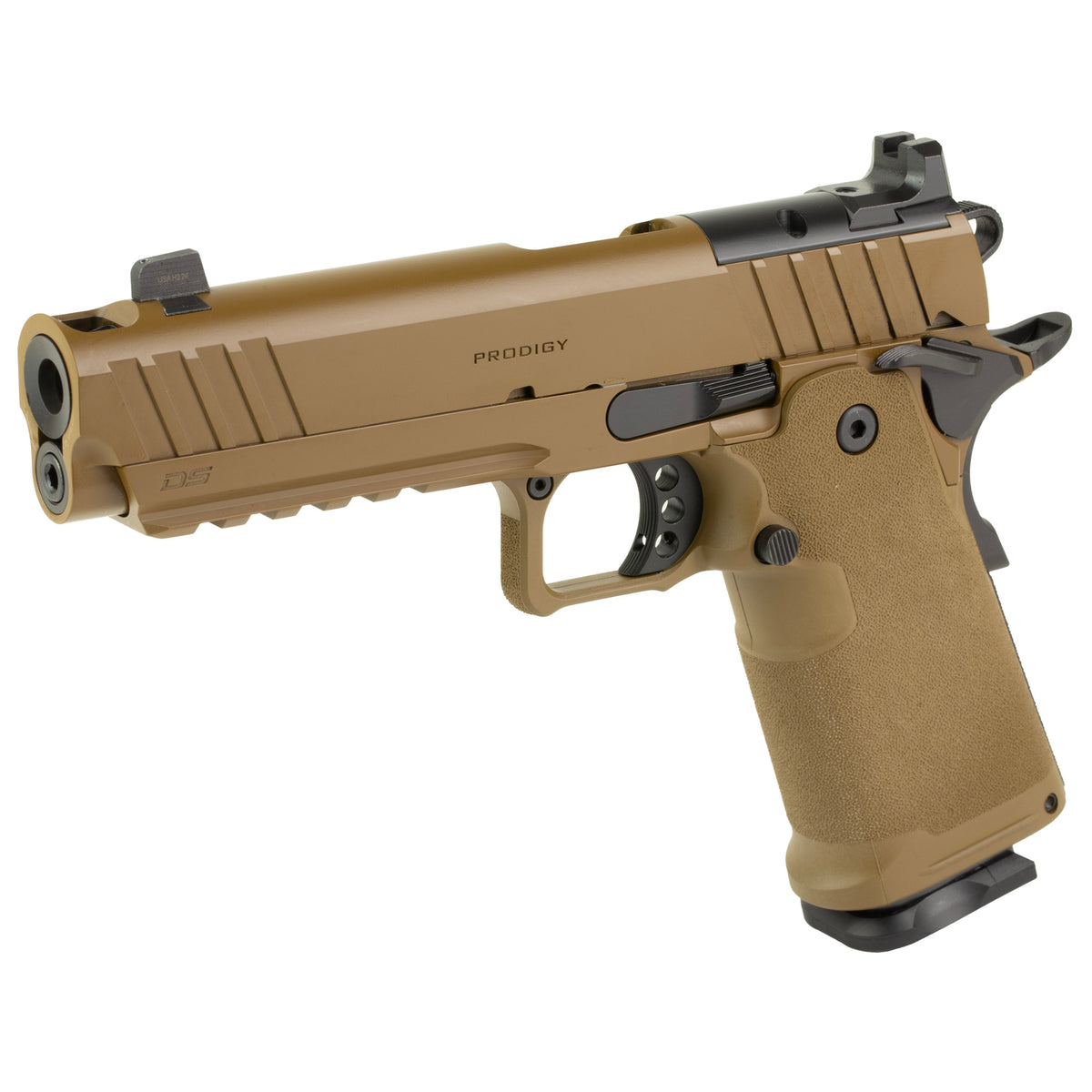 Springfield 1911 DS Prodigy Comp - 9MM 10rd (Cerakote Finish) [SPPH9119AOSCBLC-COMP]