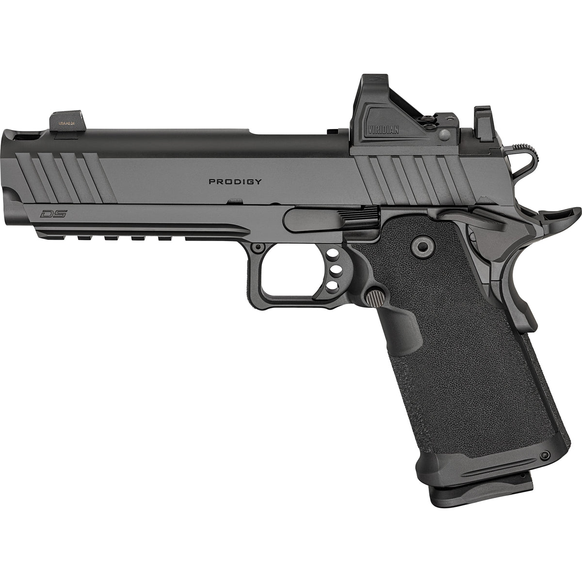 Springfield 1911 DS Prodigy Comp - 9MM 10rd (Cerakote Finish) [SPPH9119AOSLCCOMPPAC]