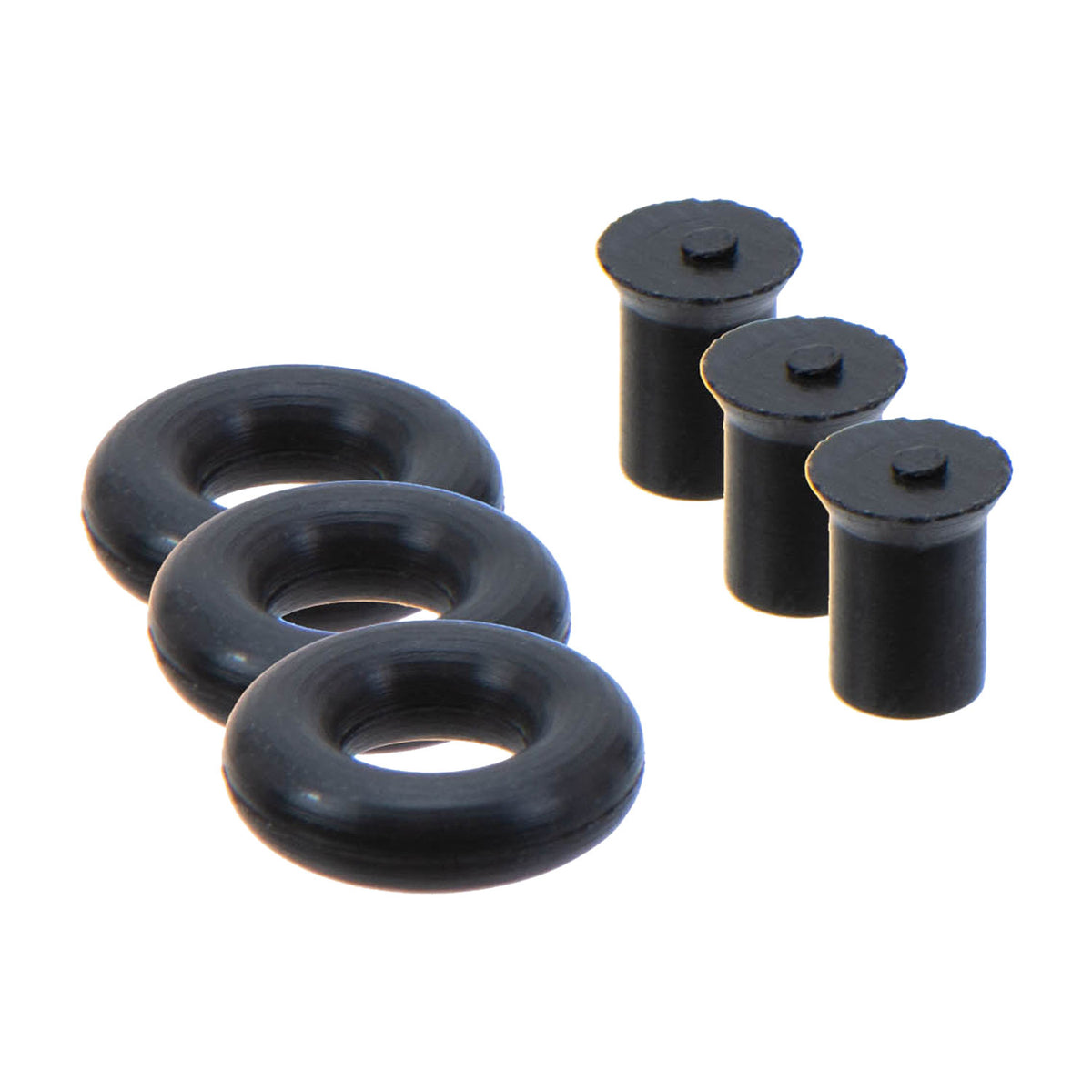 Sprinco Mil-Spec Black Extractor Insert and Viton O-Ring - 3 Pack