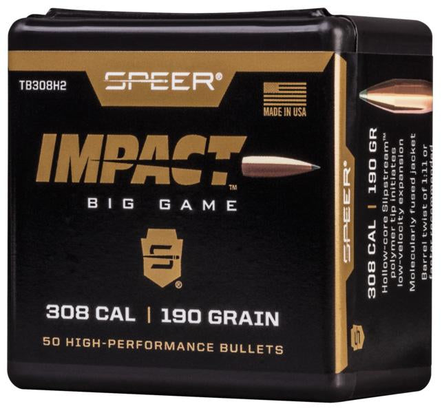 SPEER .308 WIN 190GR TIPPED PLATED CB 50rd