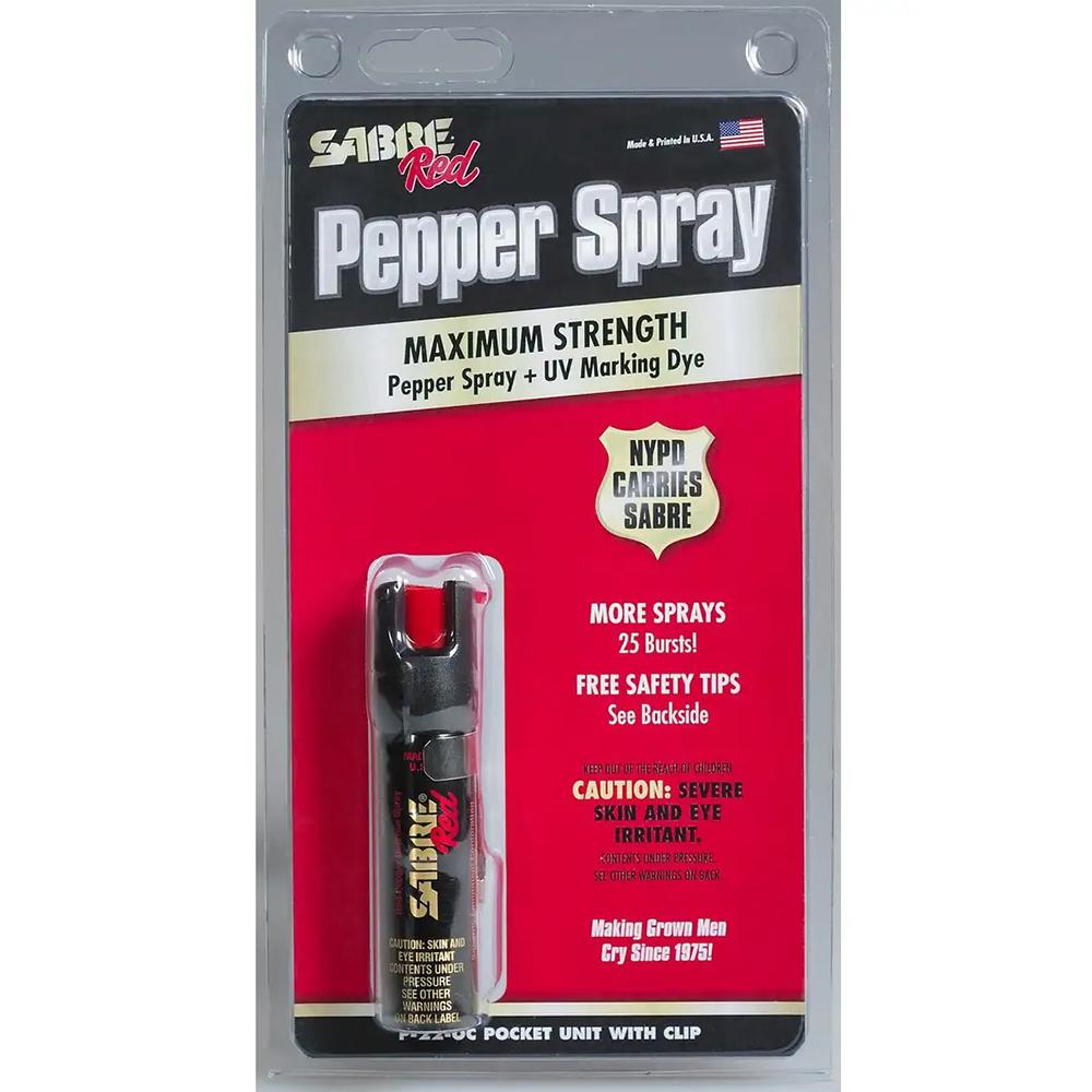 SABRE .75 oz pocket unit w/clip