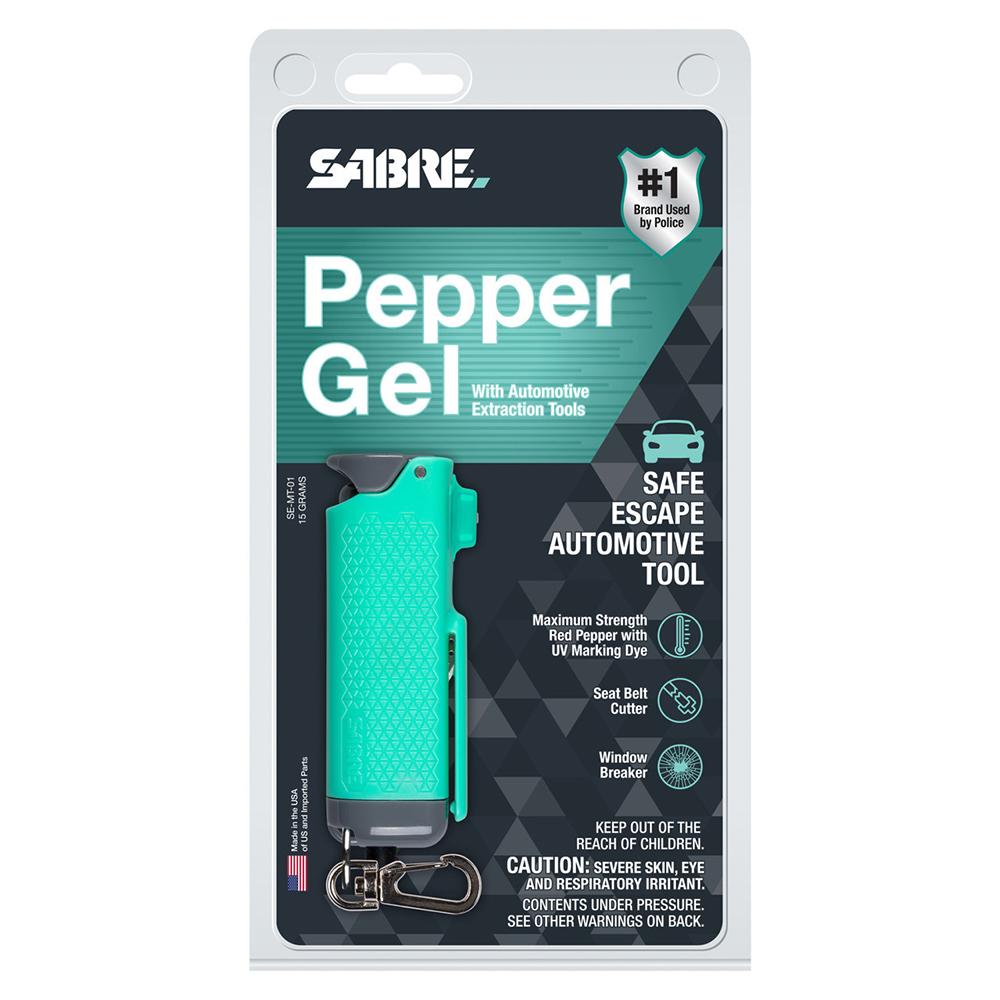 SABRE PEPPER GEL, BELT CLUTTER, WINDOW BREAKER - MINT