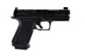 MR920 9mm Blk Elite Slide Optic DLC Spiral unth  DLC Grn Trit