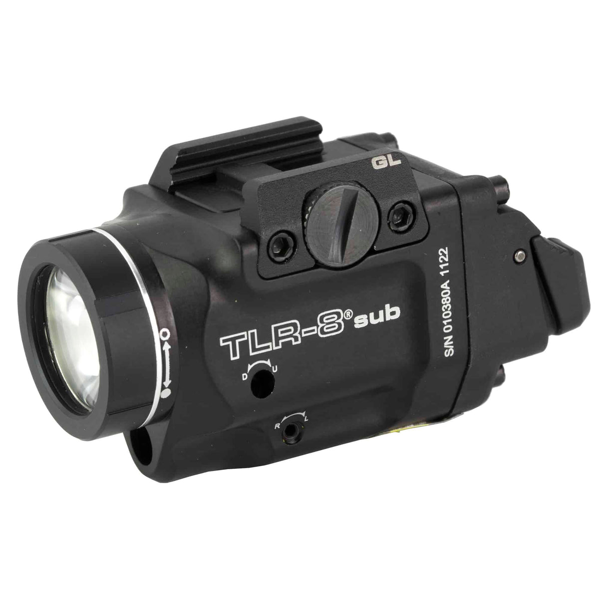 Streamlight TLR-8 Weapon Light & Laser - Rail Mounted - 500 Lumens - For Subcompact Pistols