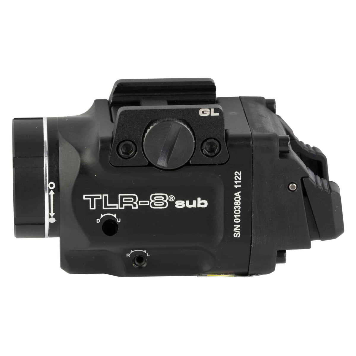 Streamlight TLR-8 Weapon Light & Laser - Rail Mounted - 500 Lumens - For Subcompact Pistols
