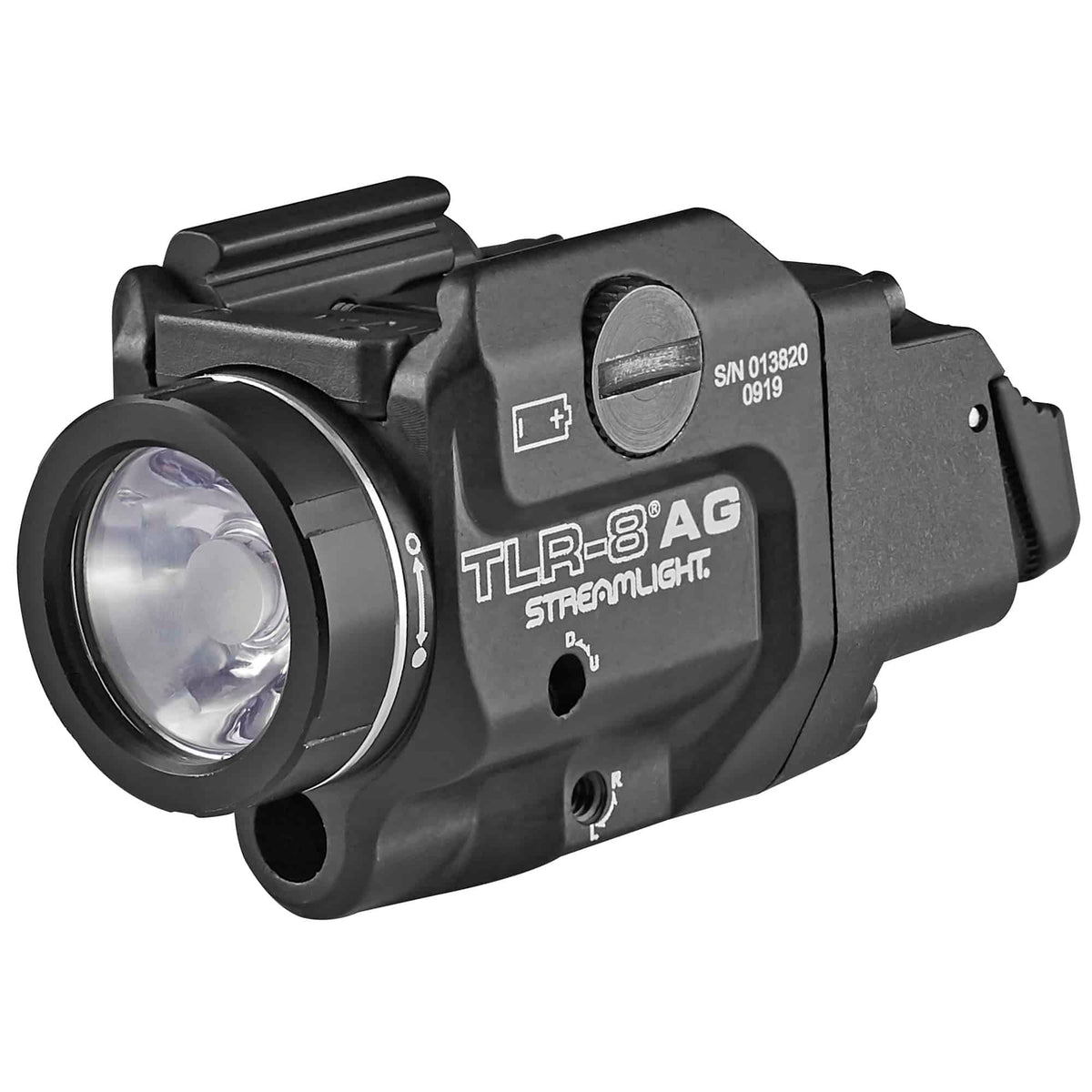 Streamlight TLR-8 A Weapon Light & Laser - Rail Mount - 500 Lumens - 2 Laser Color Options