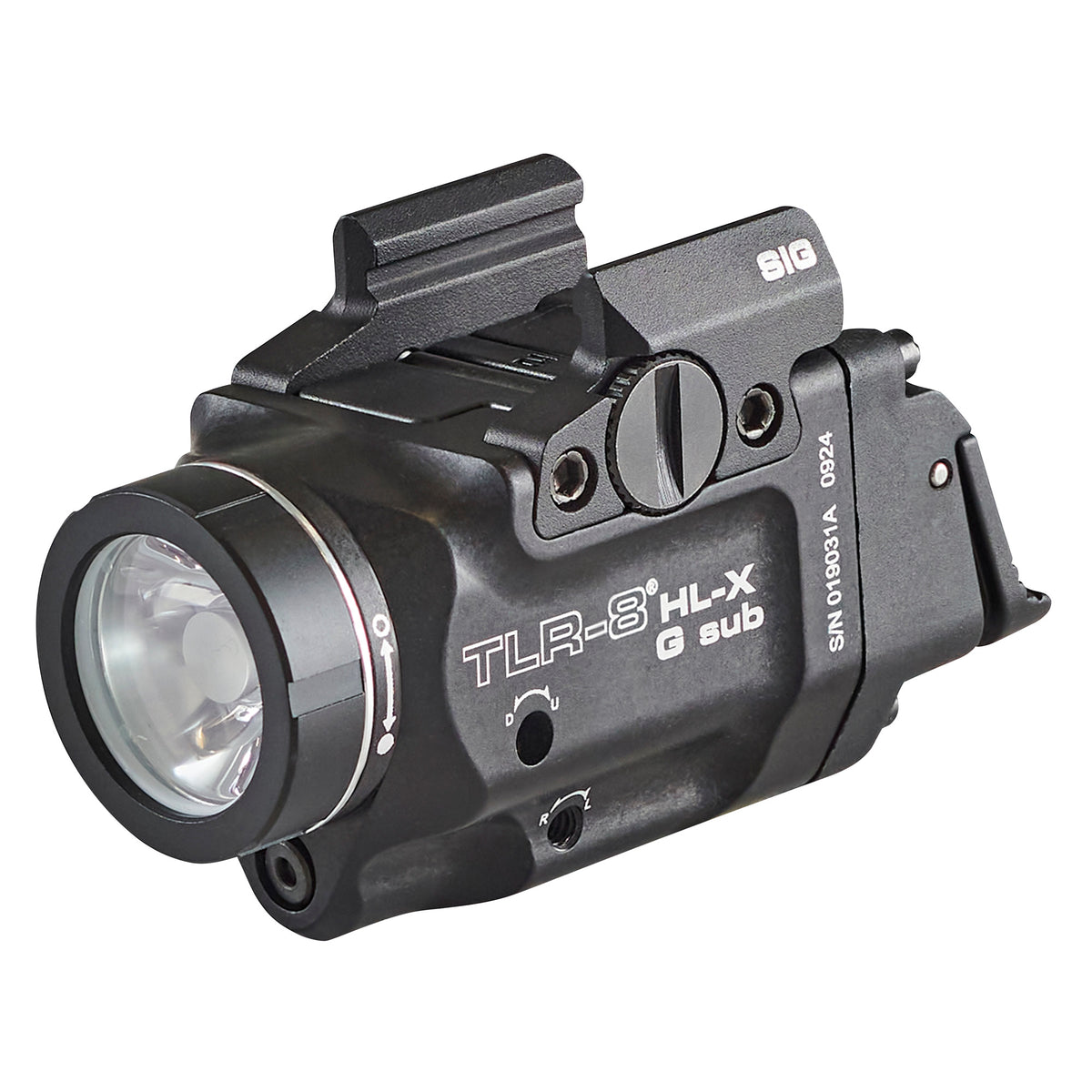 Streamlight TLR-8 HL-X Sub Multi Fuel Weapon Light & Laser - Rail Mount - 1000 Lumens